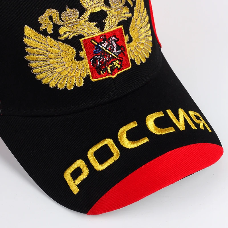 TUNICA Новая мужская и женская бейсболка из 100% хлопка с вышивкой русского