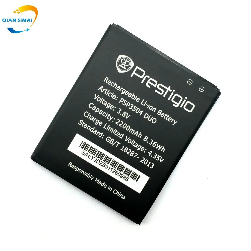 1 шт. новый высококачественный аккумулятор PSP 3504 DUO для Prestigio PAP3504 мобильный