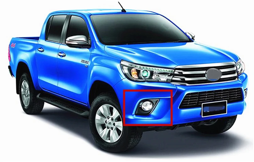CSGJMY 1 комплект для Toyota Hilux Revo Vigo светодиодный DRL дневные ходовые огни дневной свет водонепроницаемый сигнальный Стиль