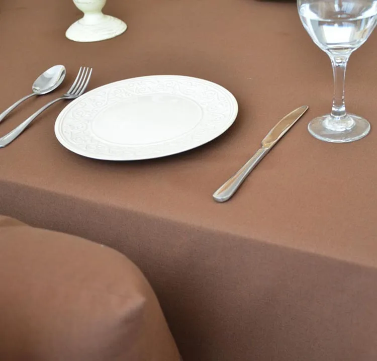 Дизайн PANFELOU супер Экологичное качество коричневая однотонная ткань для гостиной