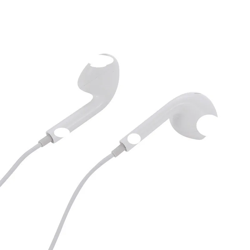 GOXIIS For ip 7 8 X Pleasant To The Surprise price of Ear Earplugs Linear Control Headset Interface Flat Head Hot earphones | Электроника