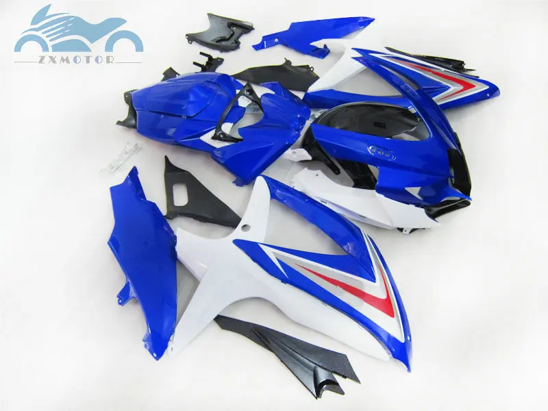 Обновленный комплект обтекателей литьевой формы для SUZUKI GSX R600 750 2008 2010 K8 GSXR750 08 09 10