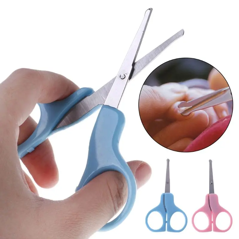 

Nail Clippers Baby Nails Cutter Grooming Nursing Care Newborn Kids Safety Stainless Steel Scissors Random Color Professional Rou