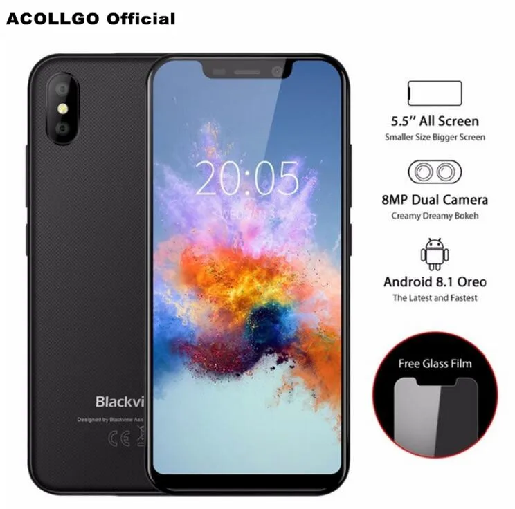 Продажа Flash BlackView A30 уход за кожей лица ID Android 8 1 Мобильный телефон 5 &quotHD + 19:9 экран