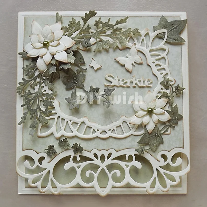 Кружева Ара границы штампы металла резки Новый 2019 для DIY Скрапбукинг тиснение