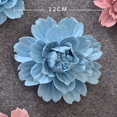 Peony L Фарфор пион декоративные тарелки на стену керамический цветочный Декор для дома ремесел декоративные тарелки на стену висящий кулон, украшения для дома - Цвет: Peony L