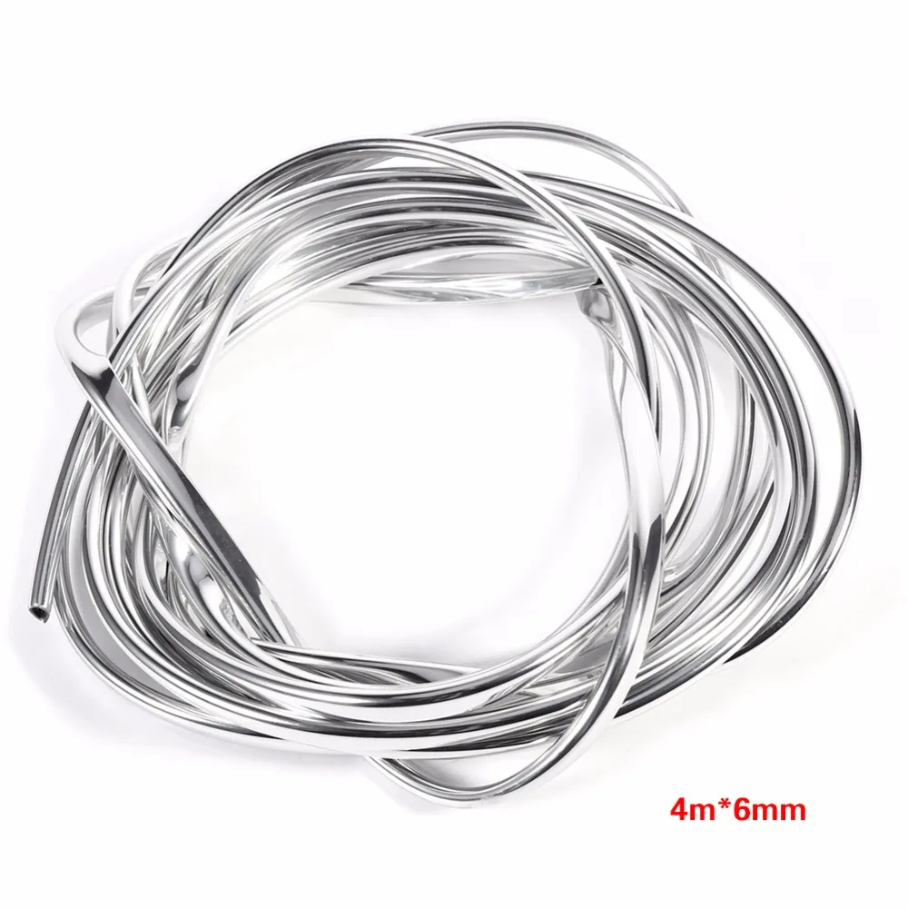 4 м молдинговая отделка для внутренней двери автомобиля гибкая декоративная