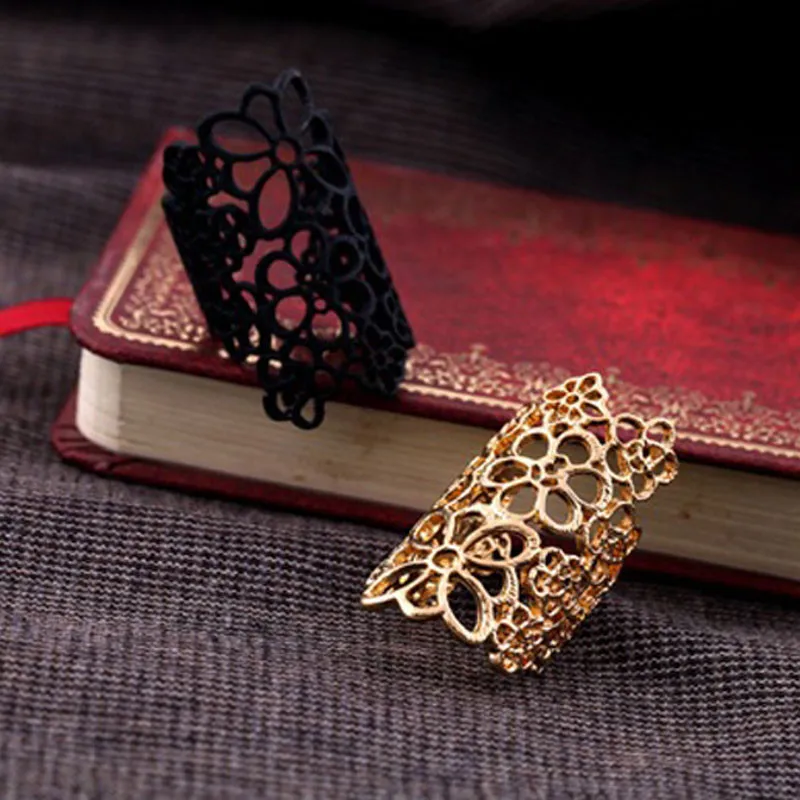 2019 горячие модные очаровательные палец броня суставы суставов Полые Цветы