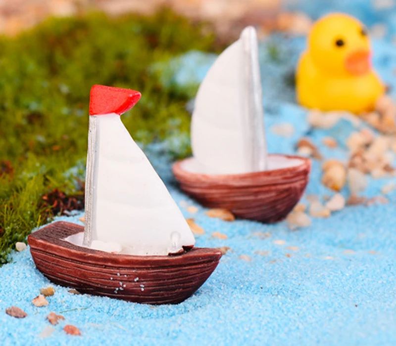 6 шт. миниатюрные садовые украшения из смолы | Дом и сад