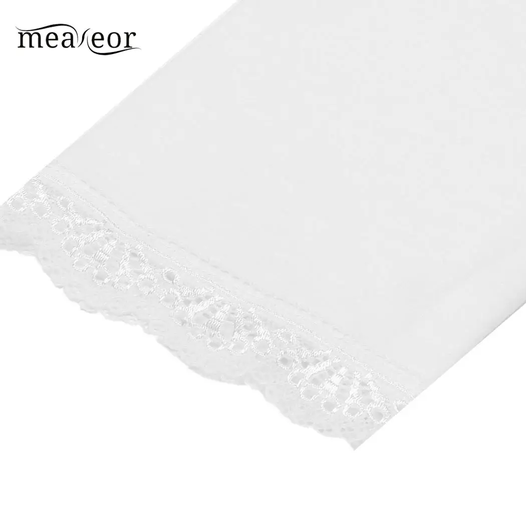 Meaneor Casual Women Sweater Fashion Three Quarter Sleeve Lace Patchwork Short Cardigan Autumn Coat Knitted Cardigans |
