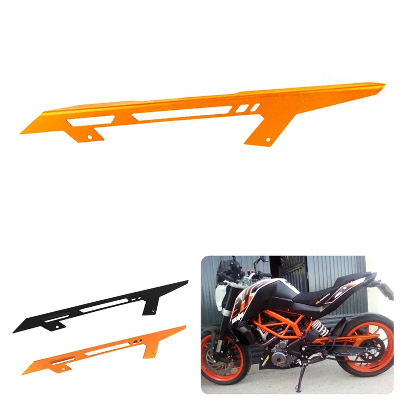 

For KTM DUKE 390 2013-2018 for DUKE 125/200 Chain Guard Cover Protector Motorcycle CNC Aluminum Accessories
