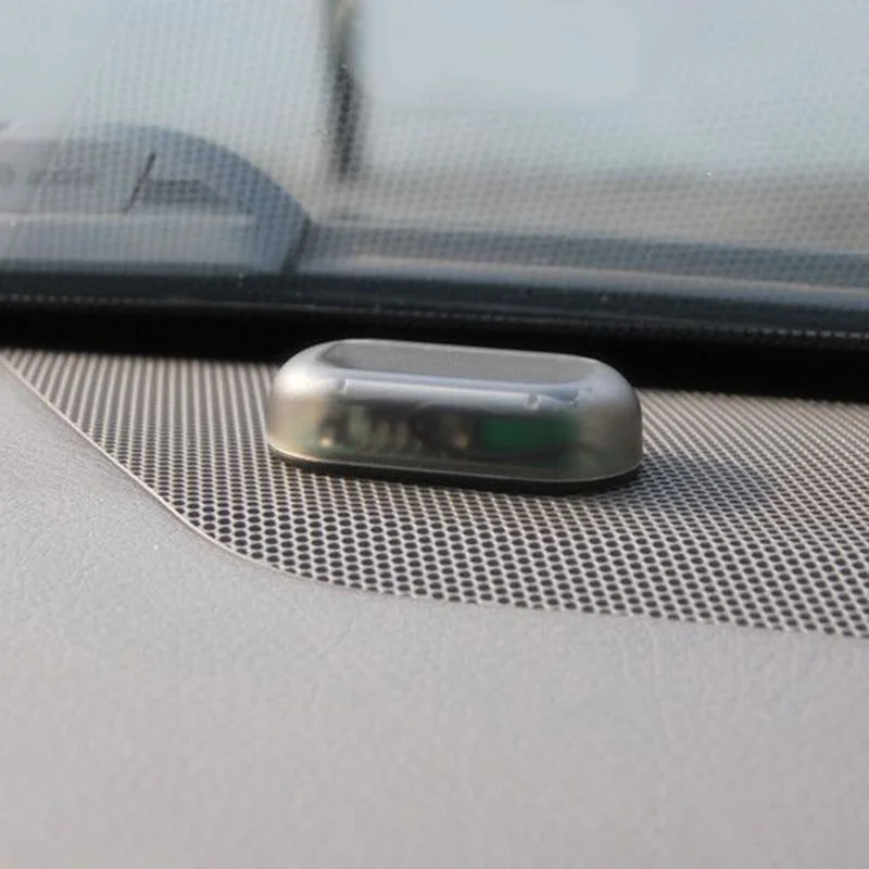 Buendeer солнечной энергии автомобиля светодиодный Будильник светильник ночное