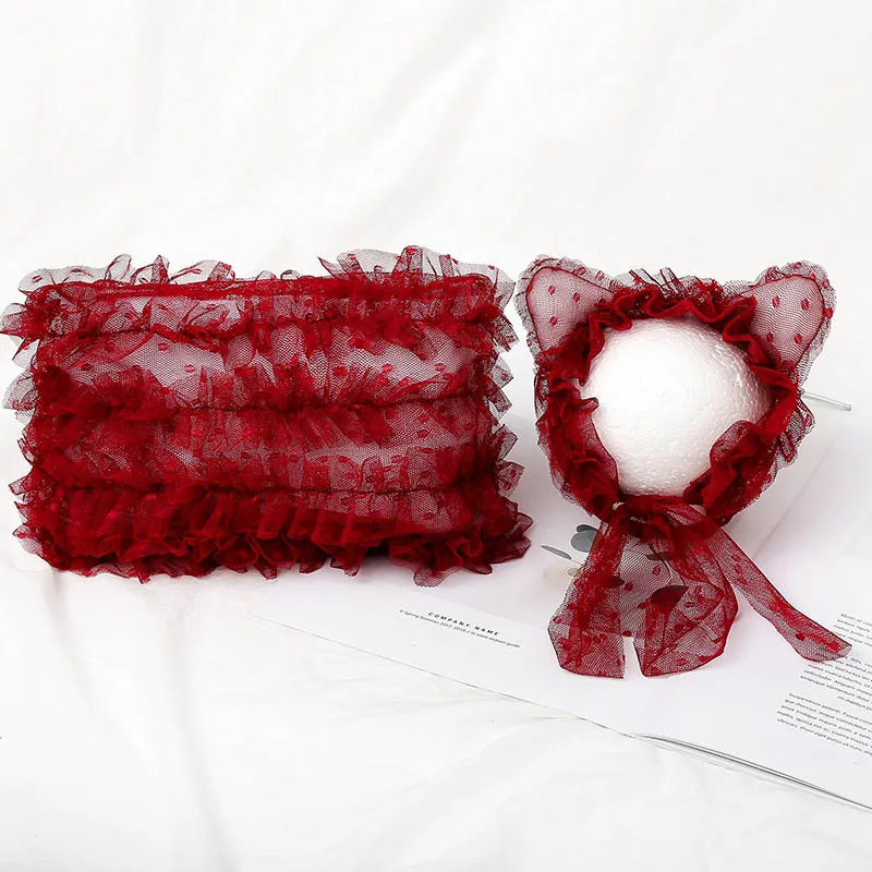 2 шт./компл. детская подушка для фотосъемки и шапочка набор новорожденных