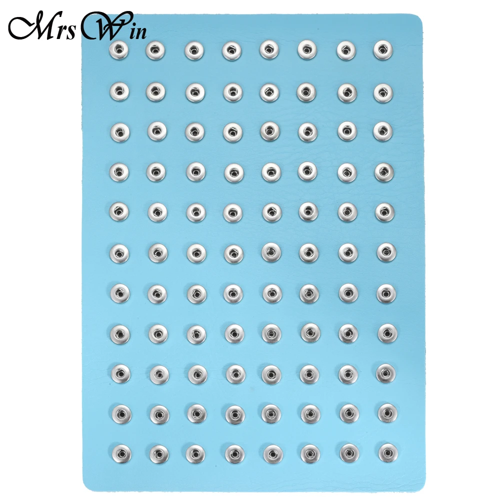 Держатель досок для ювелирных изделий Mrs Win из искусственной кожи 12 мм 88 шт. |