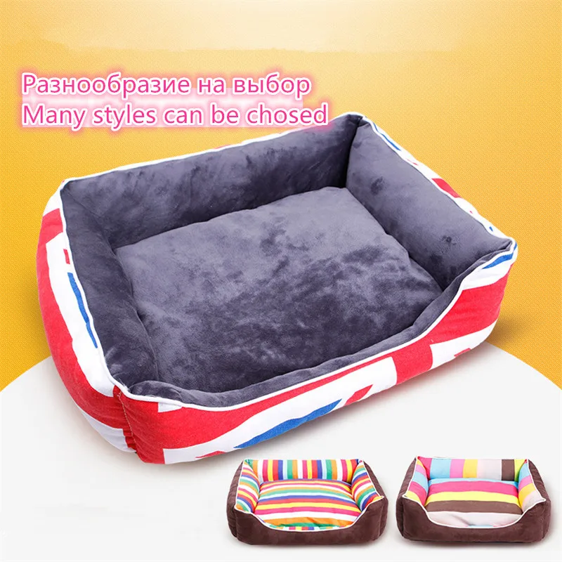 Removable Soft Sleeping Pet Bed Washable Dog House For Large Warm Kneel Supplies Convenient product All Season | Дом и сад