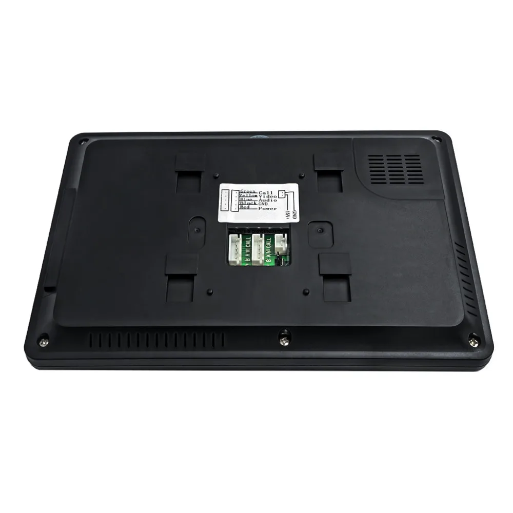 Видеодомофон с ЖК монитором 7 дюймов проводной дверной звонок из алюминиевого