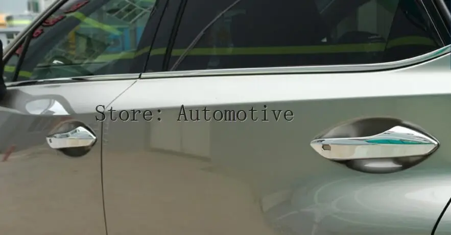 4 шт. хромированные наклейки на дверную ручку для Lexus RX200t RX350 RX450h RX200 NX200t NX300 NX300h 2016