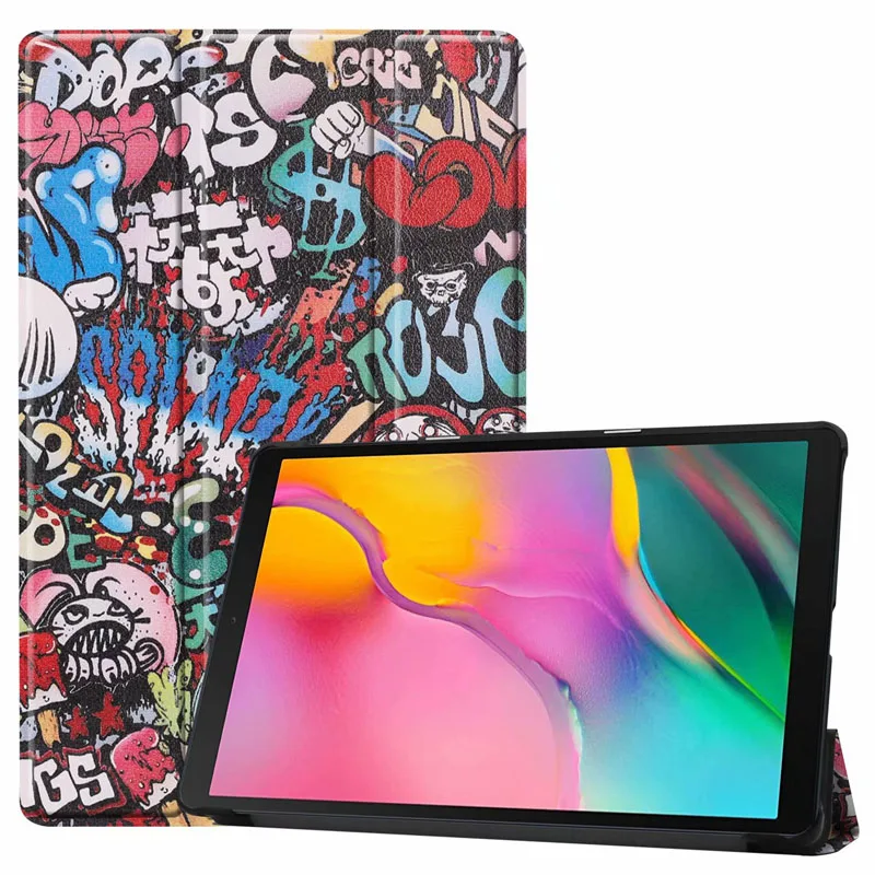 Чехол для Samsung Galaxy Tab A 10 1 2019 Обложка с подставкой откидная крышка планшета дюйма