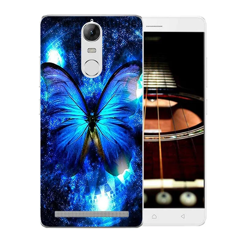 Чехол для Lenovo K5 Note чехол A7020 с цветным рисунком 5 дюймов чехлы из мягкого ТПУ