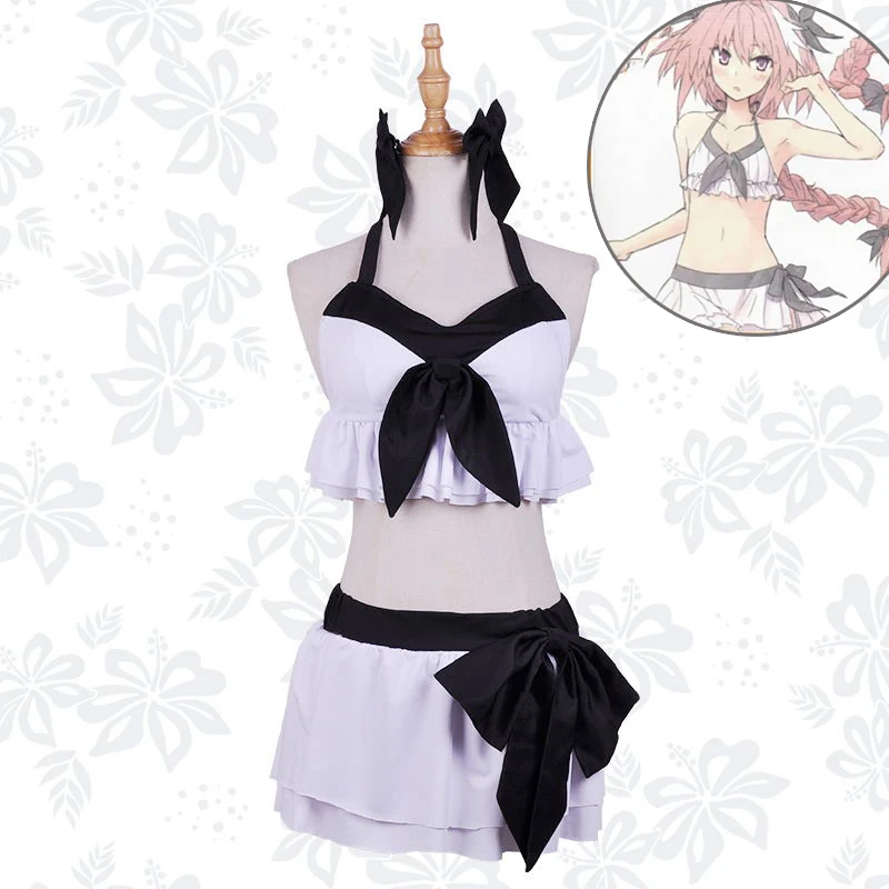 Аниме игра FGO Fate/Apocrypha Astolfo косплей костюм сексуальный купальник Летний пляжный