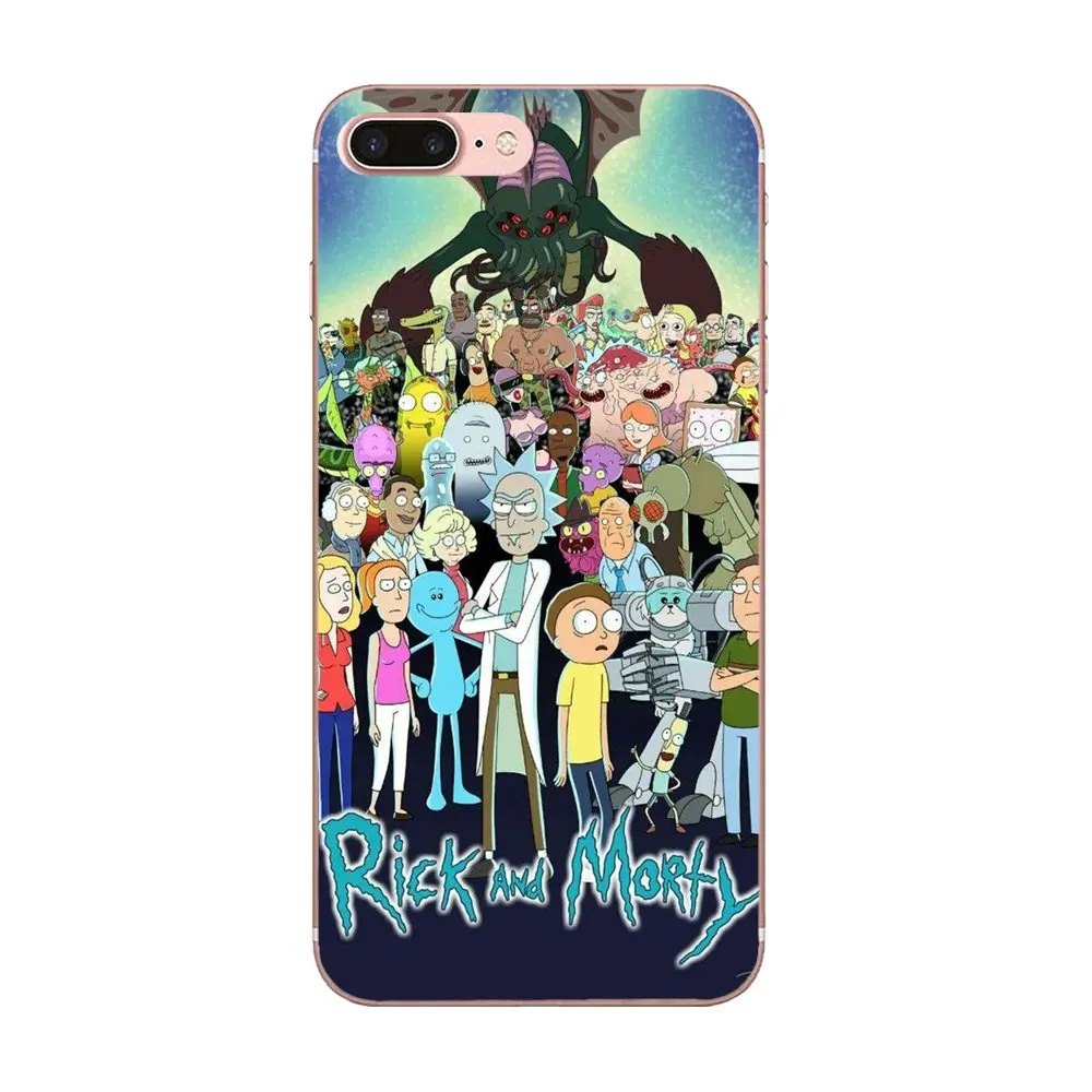 Rick And Morty Phone For Galaxy A3 A5 A7 On5 On7 2015 2016 2017 Grand Alpha G850 Core2 Prime S2 I9082 Soft Cell Case Cover |