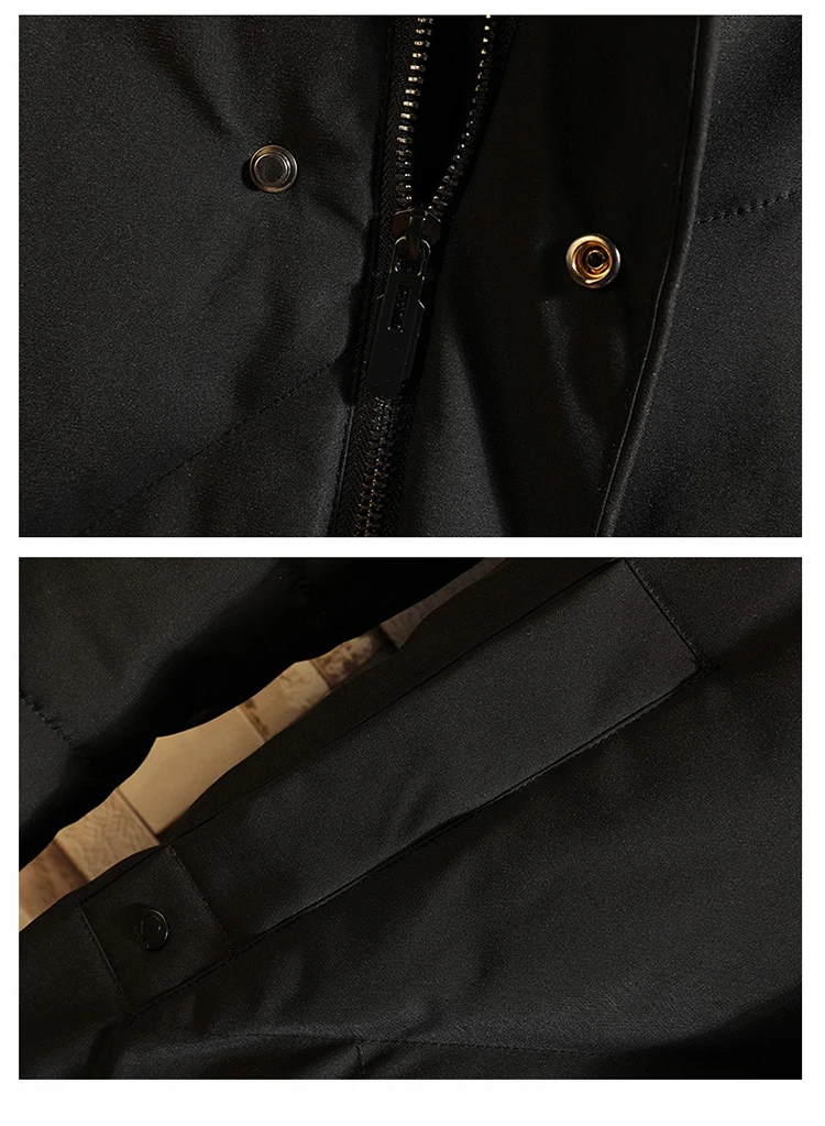 M-4XL, 5XL, Длинная зимняя куртка с капюшоном, мужское теплое пальто, Мужская Толстая парка, Мужская свободная Теплая мужская зимняя куртка и пальто