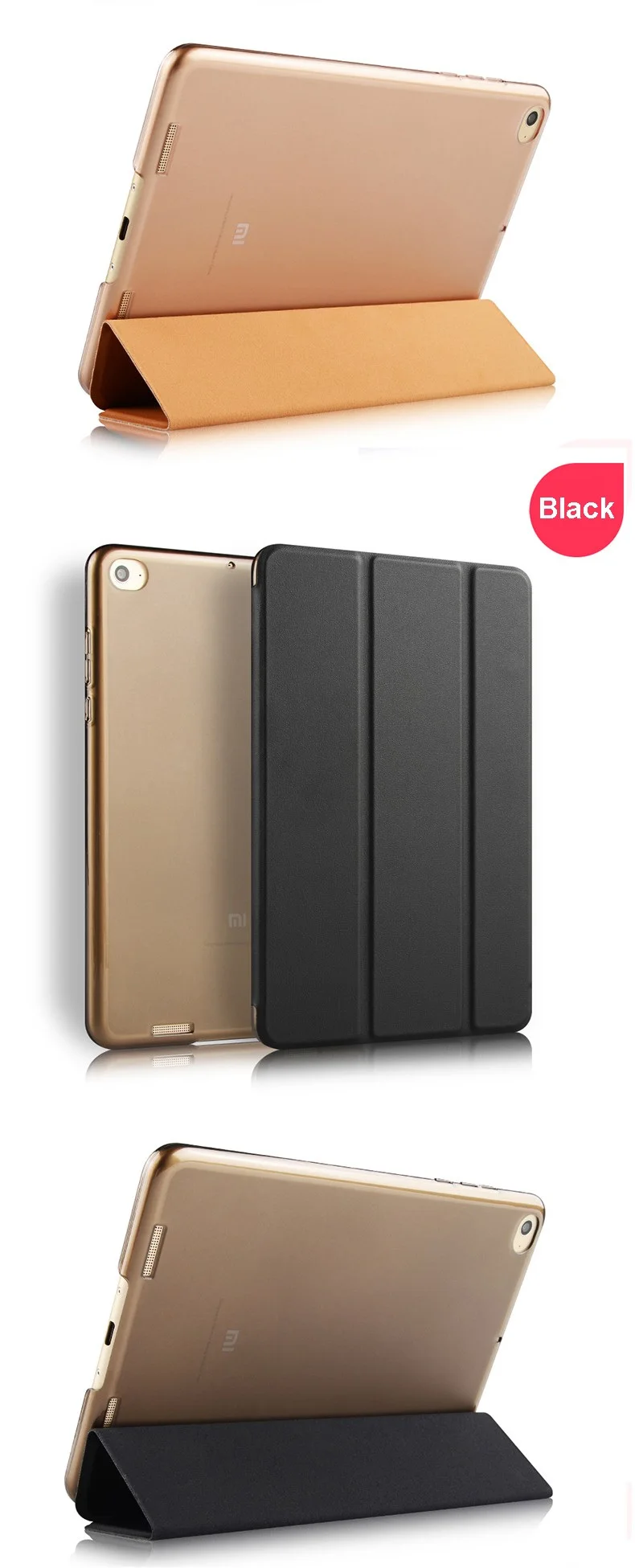 Ультратонкий чехол из искусственной кожи для Xiaomi Mi pad 1, вес 7,9 дюйма, чехол-светильник из жесткого поликарбоната для Xiaomi Mi Pad 1+ стилус+ пленка