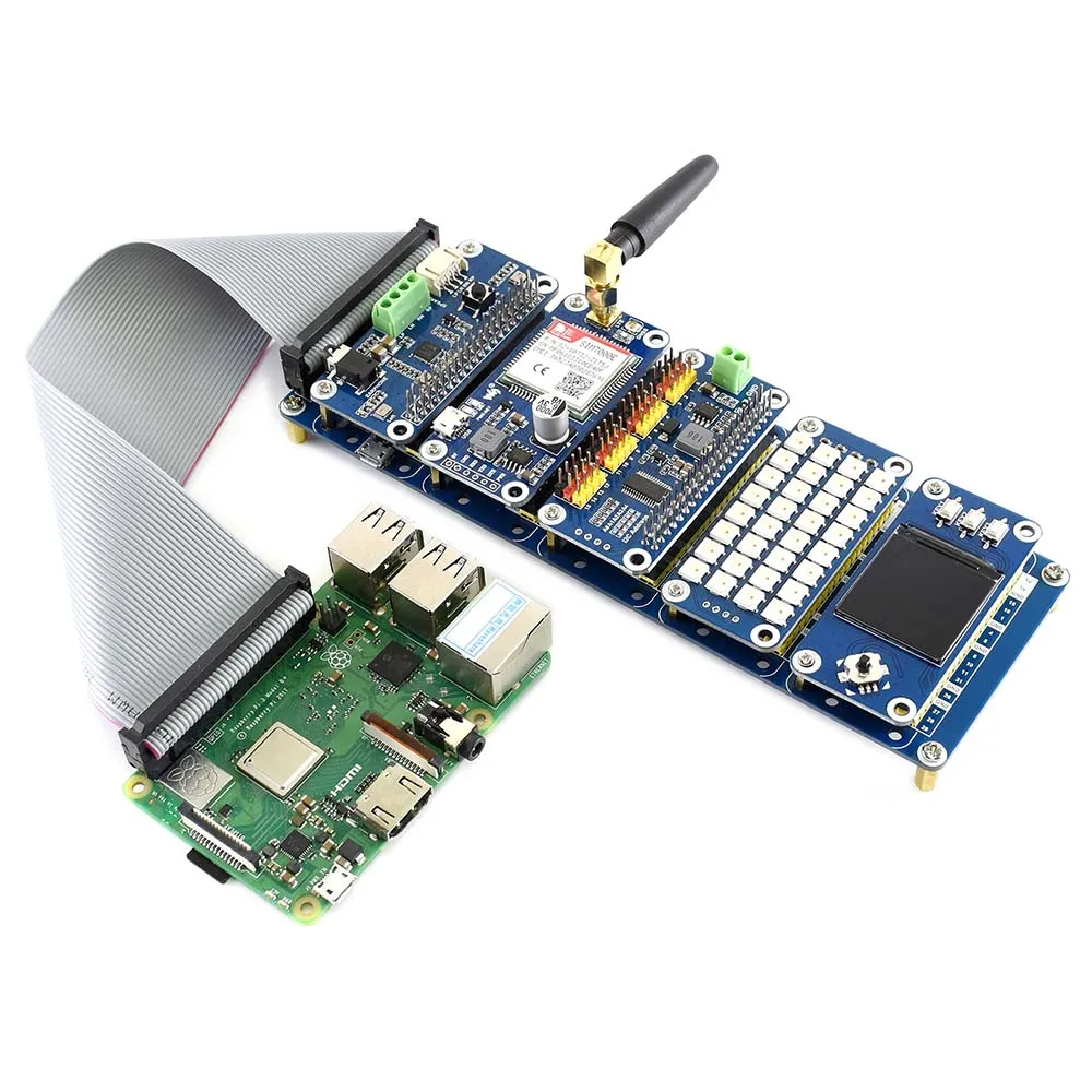 Штабелируемая шляпа Комплект расширения ввода/вывода разработан для Raspberry Pi