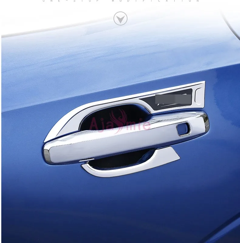 Для Volvo XC60 2018 крышка дверной ручки Чаша вставка обшивка панель с/без смарт-рамка с