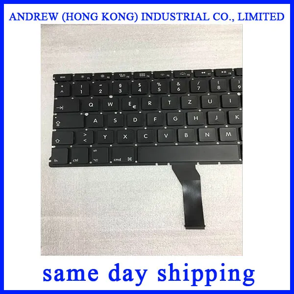 Оригинальная клавиатура GR A1369 A1466 для MacBook Air 13 &quotA1369 2011-2015 лет Немецкая раскладка