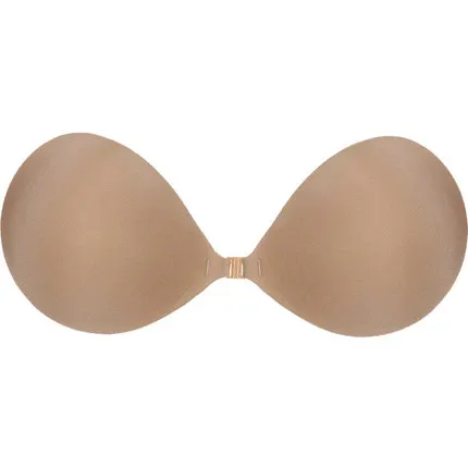 3cm Supper Thick Foam Self Adhesive Bra Backless and strapless Cotton Fabric Women Bras for Dress and Bikini