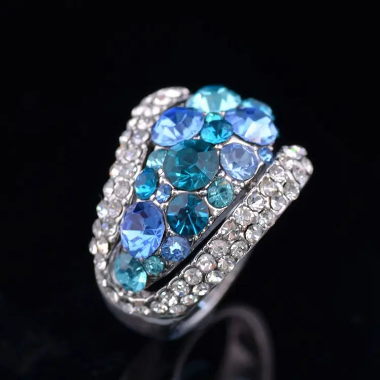 Ограниченное поступление 2020 модное Оригинальное женское кольцо унисекс от Swarovski