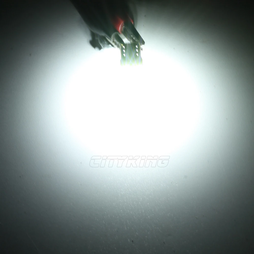 10 x T10 led Canbus лампочка 194 168 W5W 2835 t10 8SMD автомобильный боковой клиновидный светильник