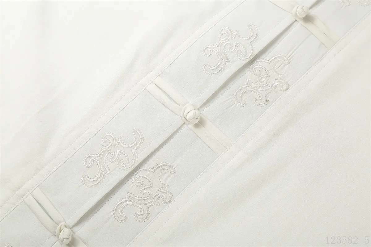 Костюм Kurta мужской из хлопка и льна комплект двух предметов пакистанские
