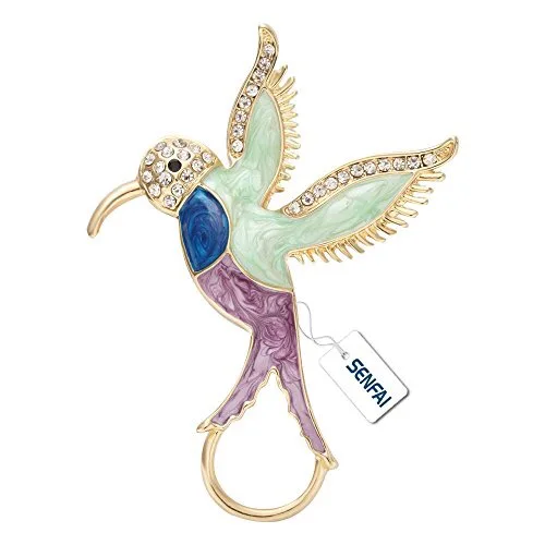 Senfai 2017 Новинка Горячая Распродажа Колибри животные модная женская круглая брошь