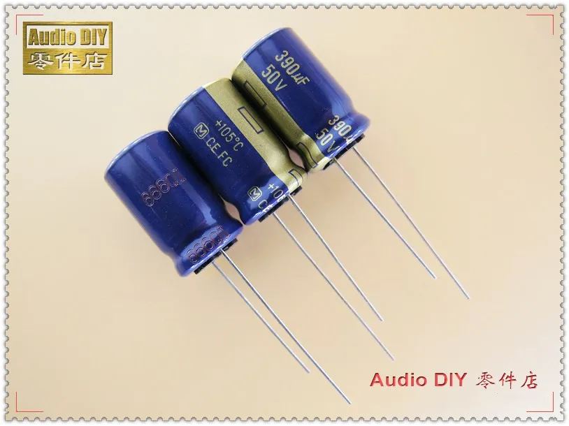 

10PCS/50PCS FC Series 390uF 50V 50V390UF Electrolytic Capacitor