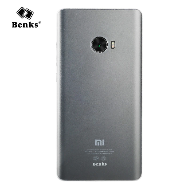 Чехол для Xiaomi Mi Note 2 оригинальный полупрозрачный Сверхтонкий легкий жесткий