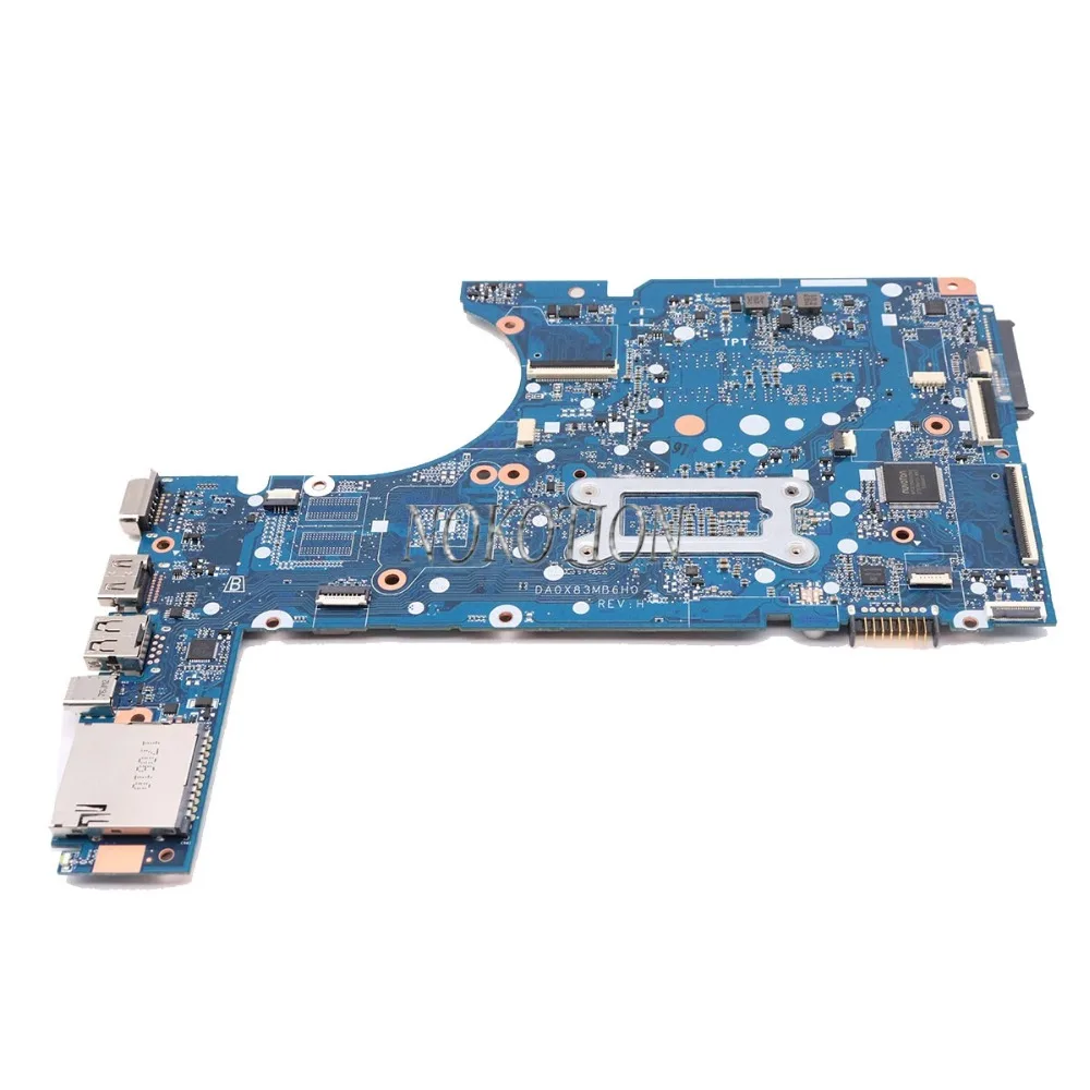 NOKOTION DA0X83MB6H0 материнская плата для ноутбука ProbBook 450 G4 SR2ZV I7-7500U DDR4 основная плата полностью протестирована