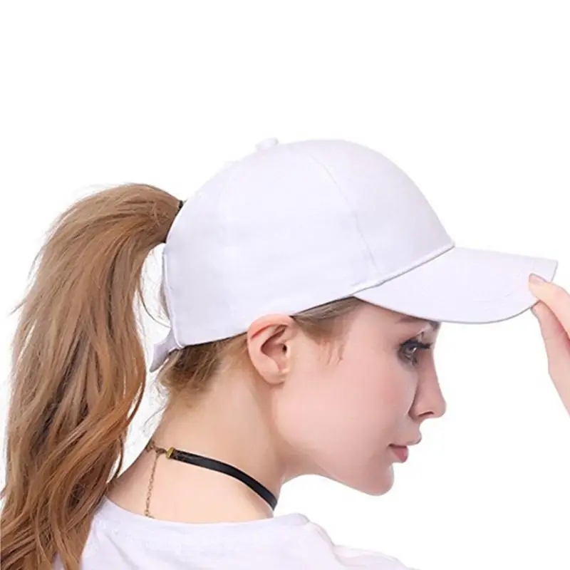 Задняя открытая полноцветная бейсбольная Кепка унисекс с дырявым конским