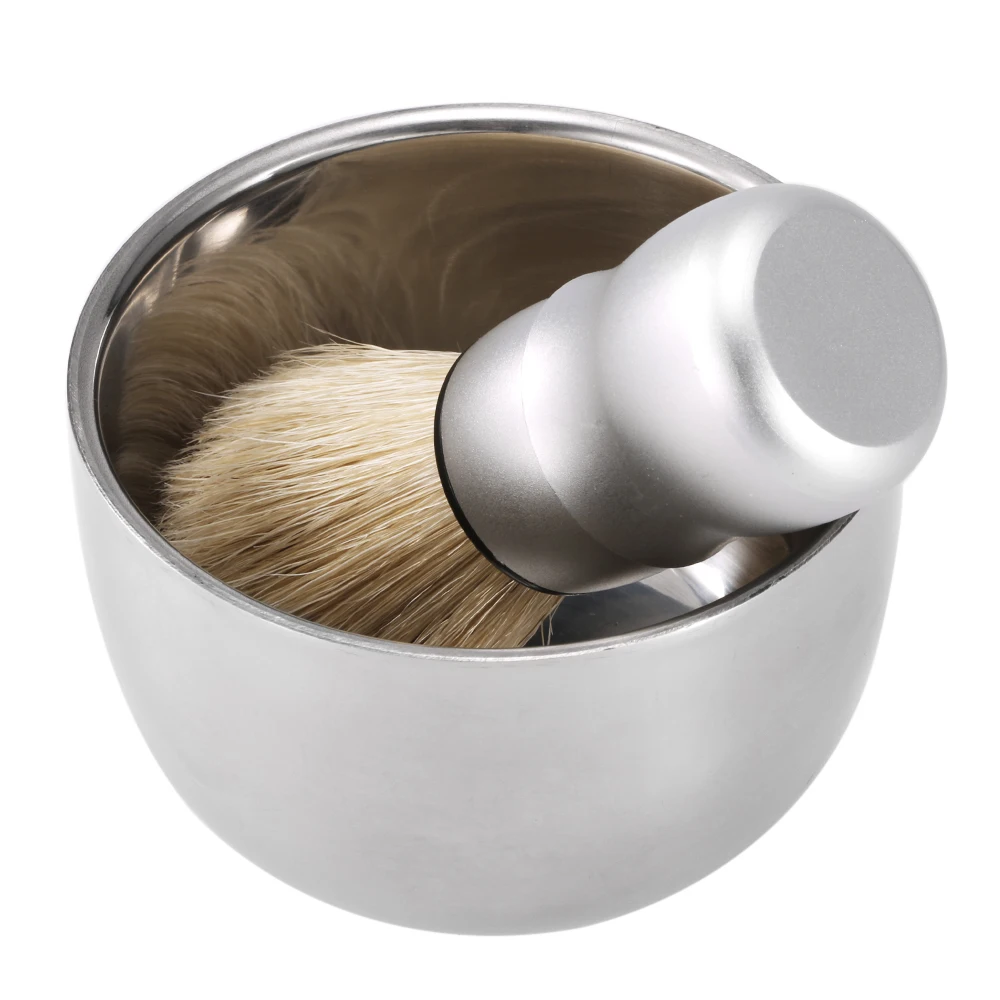 3 в 1 мужской набор для бритья щетка + подставка мыльница волос барсука Хорошо