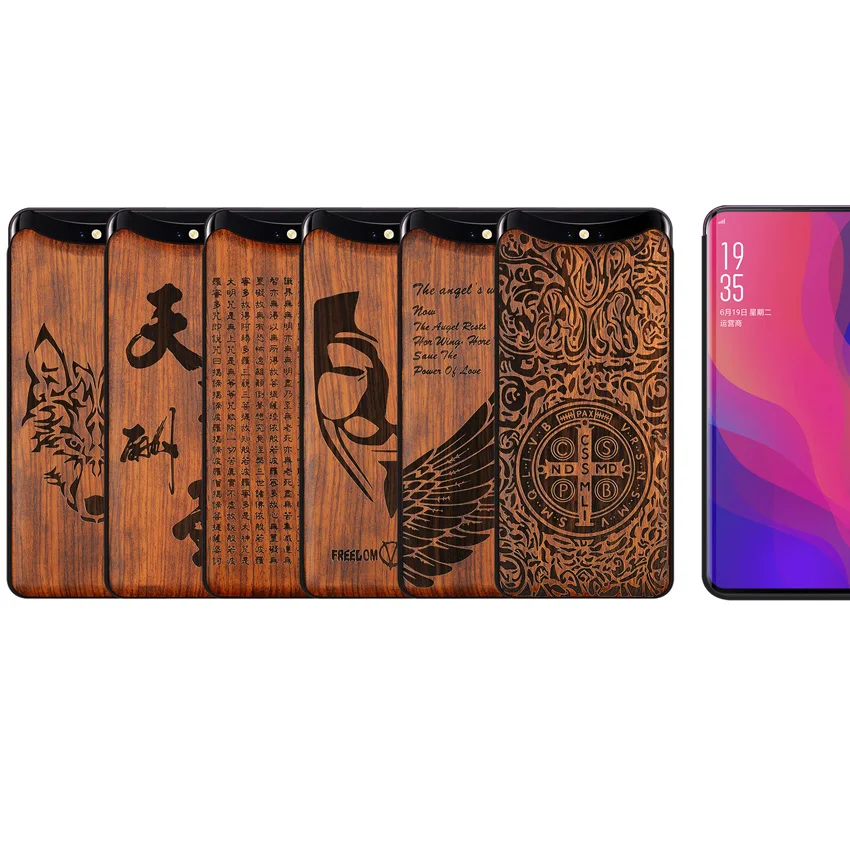 Чехол Boogic для OPPO Find X 360 полная защита резной дизайн противоударный силиконовый