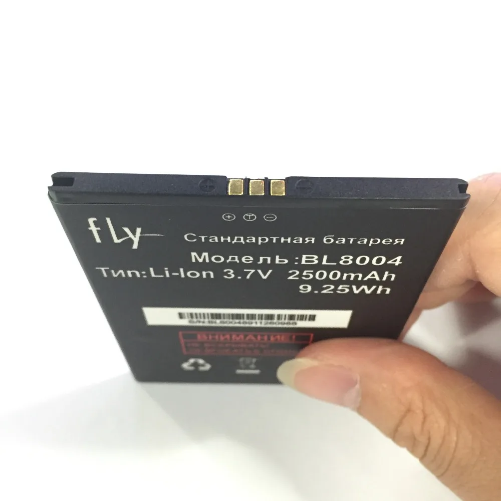 MLLSE для FLY BL8004 2500 мАч высококачественный мобильный телефон сменный литий-ионный