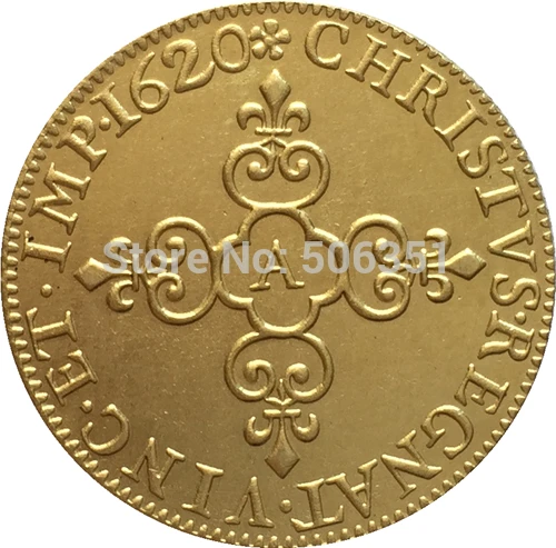 Франция Людовик XIII монета 1620-1643 различная Дата 24 монеты КОПИЯ