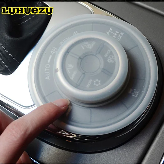 

Soft Rubber Interior Dustproof Central Control Cover For Nissan Patrol Y62 Armada Accessories