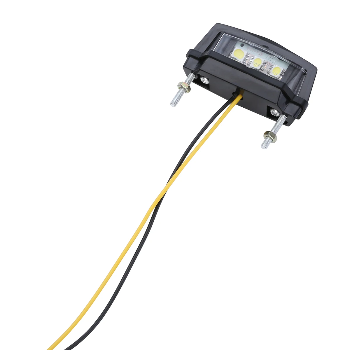 Mayitr 1 шт. прочный мотоцикл 12V задний номер светильник мини белый светодиод