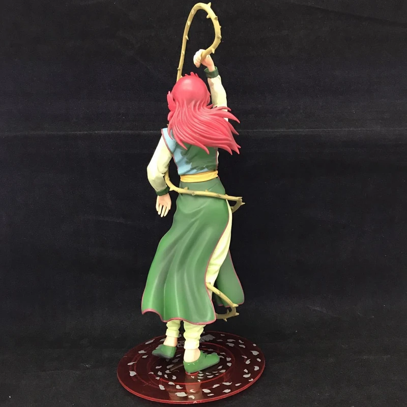 Аниме Yu yu Hakusho фигурка Коллекция Модель Kurama с розой Whip 1/8 Масштаб для маленьких