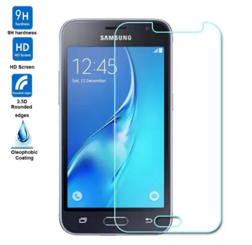 

9H 2.5D Tempered Glass For Samsung Galaxy J1 (2016) J120F J1(6) Screen Protector On The For Samsung J1 2016 Protective Film Glas