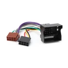 Автомобильное стерео радио ISO свинцовый кабель Соединительный адаптер для Peugeot 207 307 407