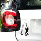 Новейшие модные креативные Мультяшные чехлы на автомобиль для активного отдыха рыбалка с большой рыбой Автомобильная Наклейка Авто Наклейка Автомобильные аксессуары