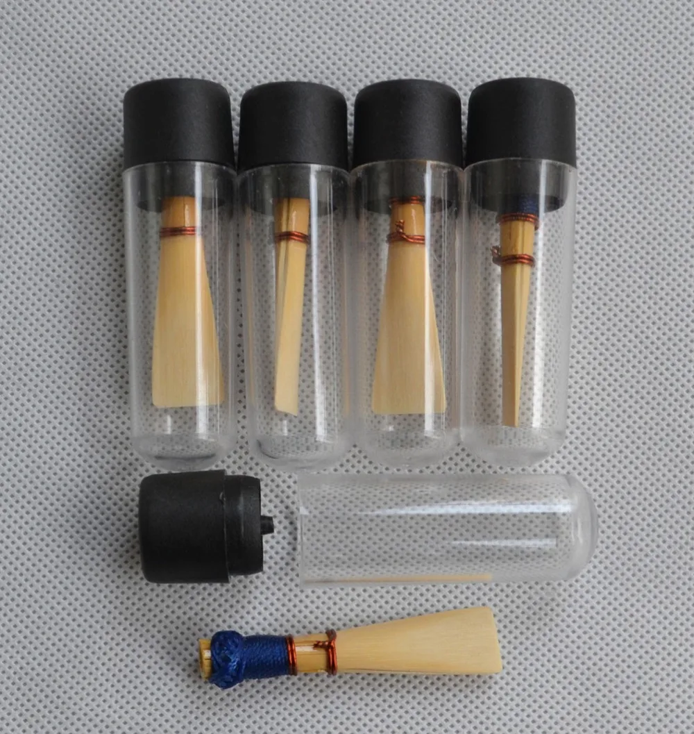 

5 шт Bassoon Reeds reed NEW (твердость Средняя) Бесплатный чехол